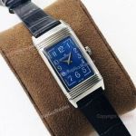 Swiss Grade Copy Jaeger-LeCoultre Reverso One Lady Watch Ss Blue Dial_th.jpg